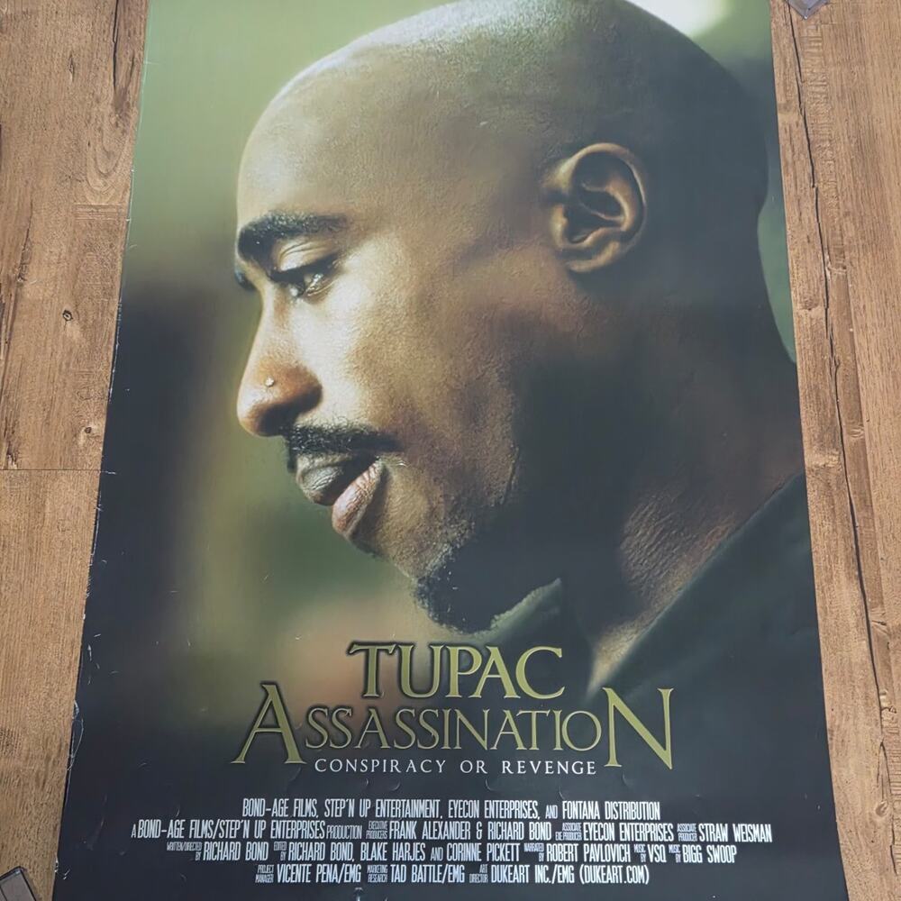 Y2k Tupac Assassination Conspiracy or Revenge Promo Poster